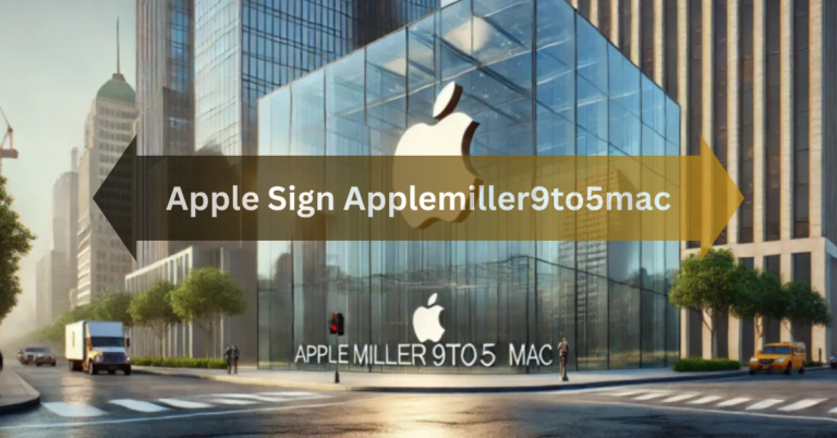 Apple Sign Applemiller9to5mac — User Experience and Interface!