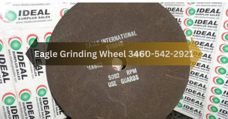 Eagle Grinding Wheel 3460-542-2921 — Abrasive Grain Structure!